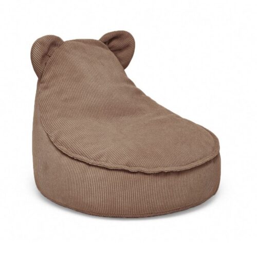 MeowBaby® Slimcord teddy - kott-tool - pruun