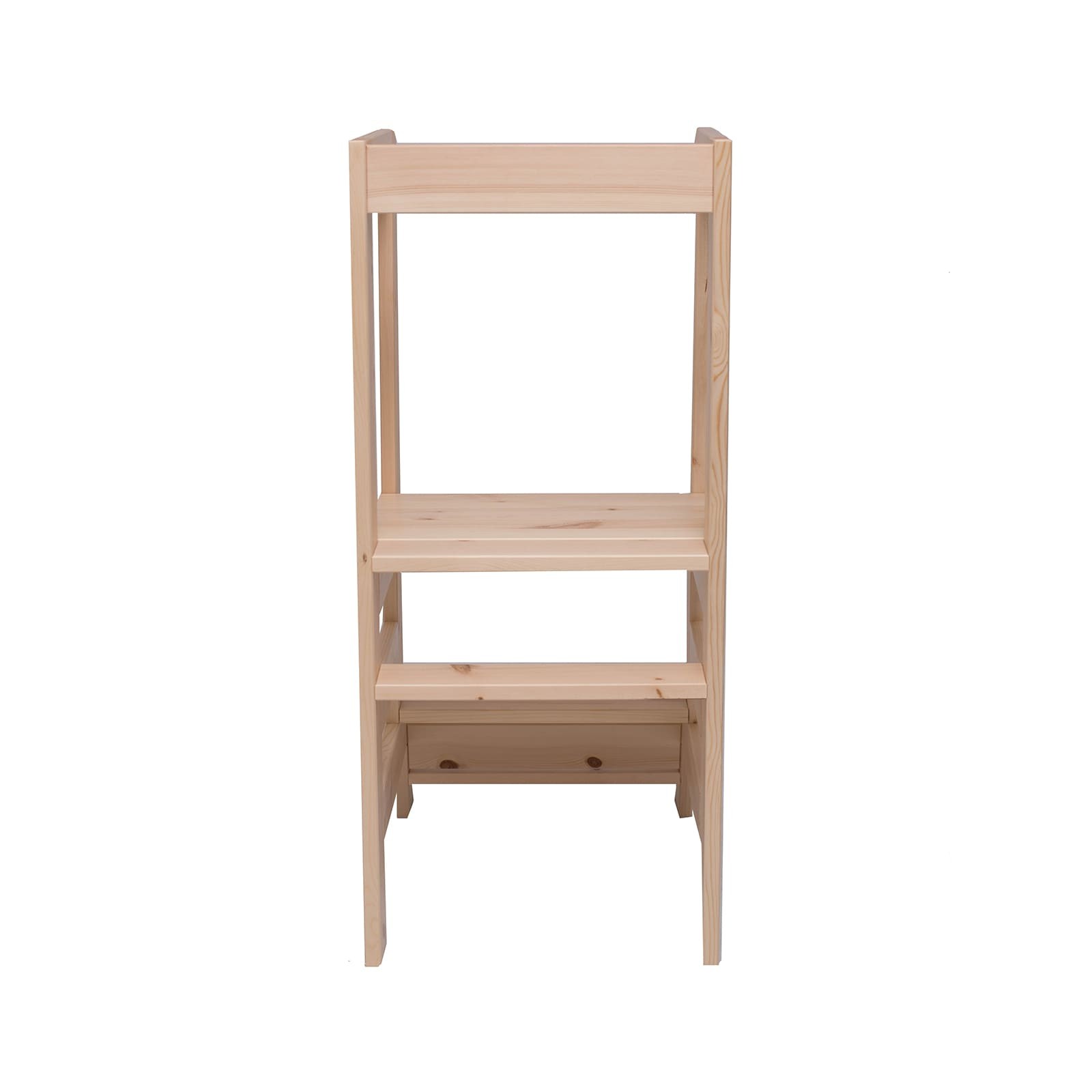 MeowBaby puidust õppetorn lastele - naturaalne - Pilt 4