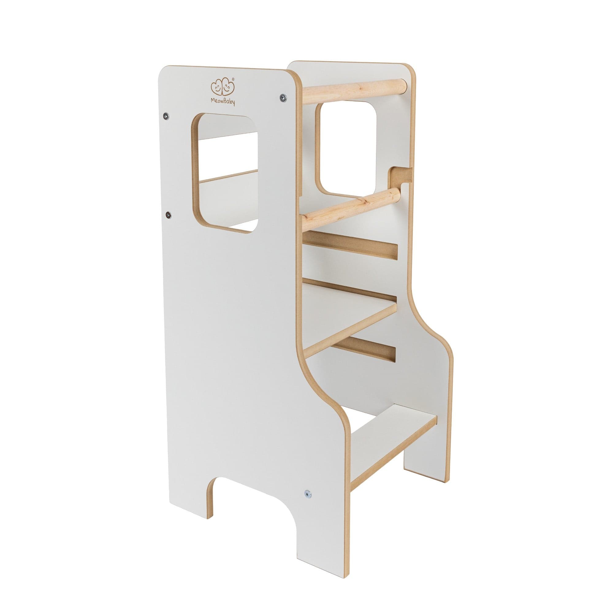 MeowBaby® õppetorn - õppetorn lastele, MDF-plaat - Pilt 6