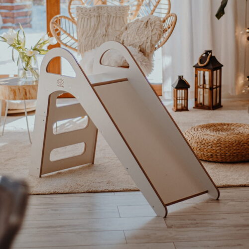 Puidust Scandi siseruumide liumägi lastele 87x46 cm