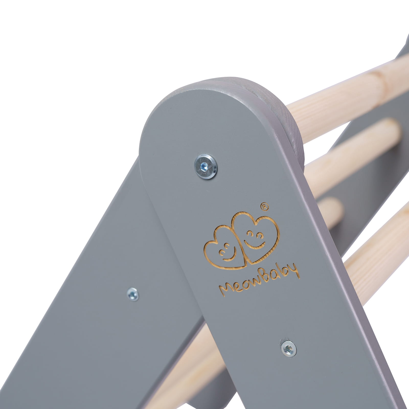Pikleri Wooden Climbing Ladder - Gray - Image 4