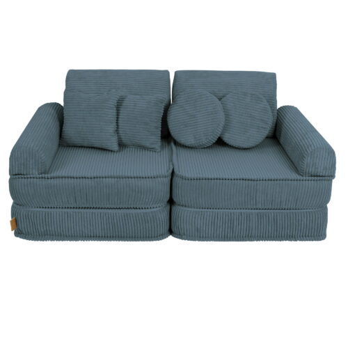 Keskmine modulaarne lastediivan - Aesthetic türkiis