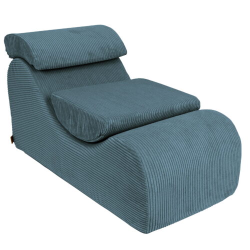 Wave Lounge Chair - Aesthetic Turquoise