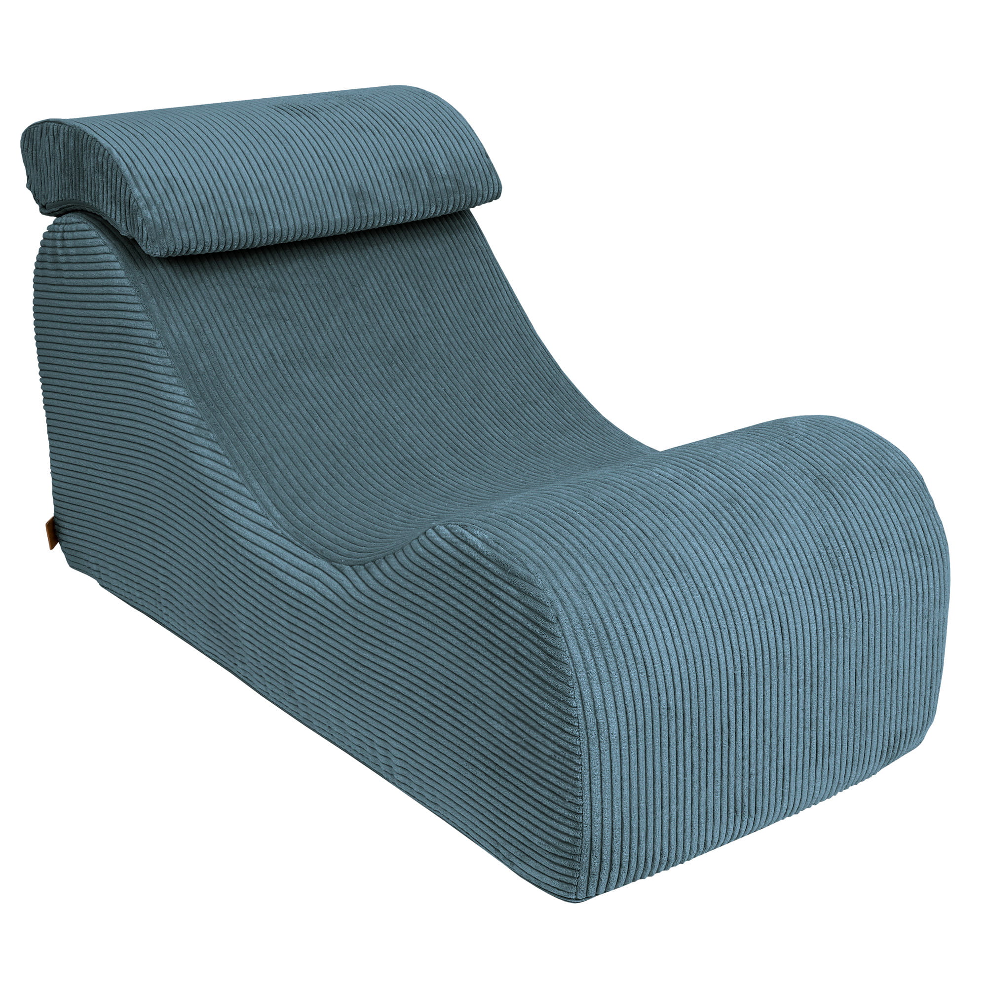 Wave Lounge Chair - Aesthetic Turquoise - Image 2
