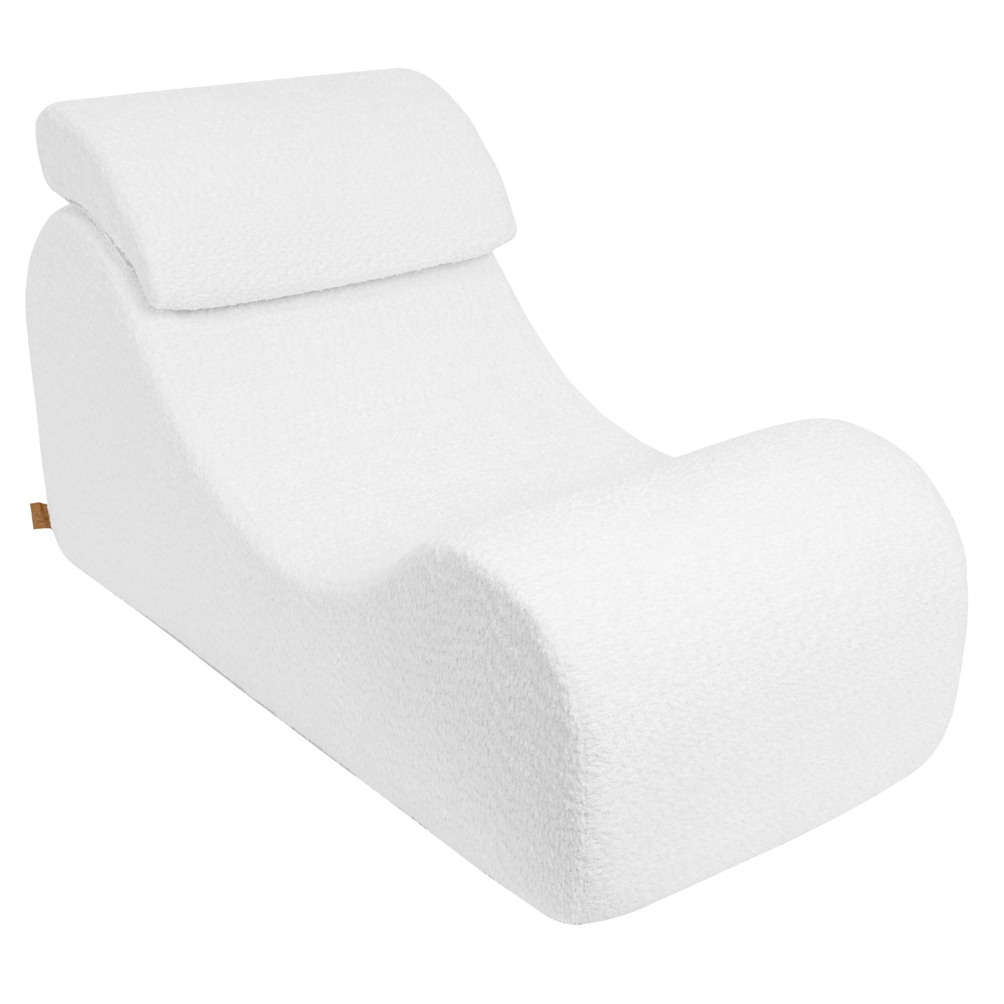 Wave lamamistool - valge bouclé - Pilt 3