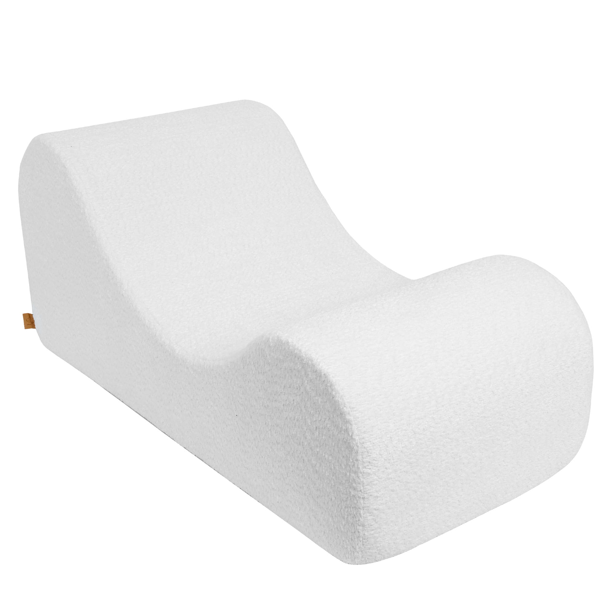 Wave lamamistool - valge bouclé - Pilt 4