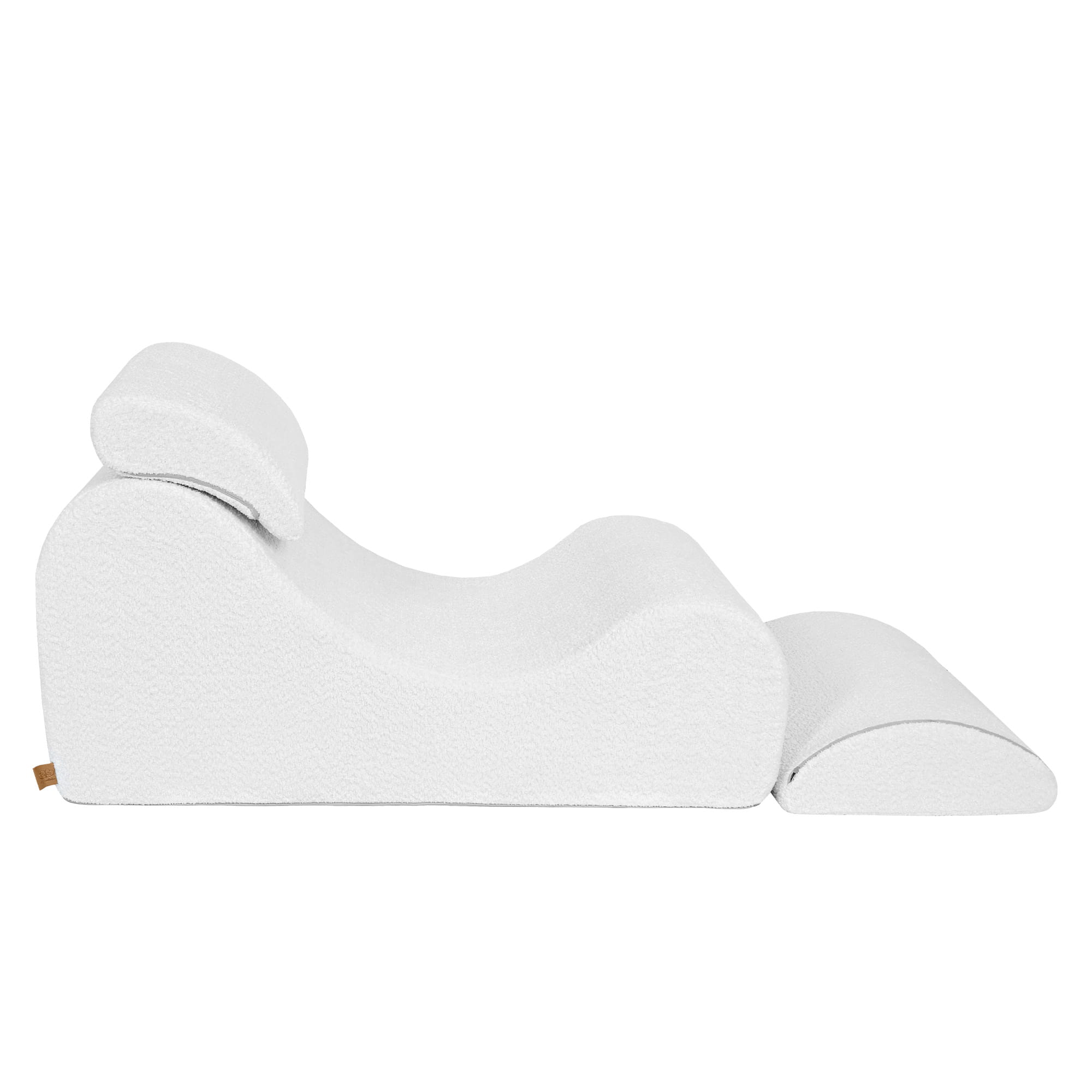 Wave lamamistool - valge bouclé - Pilt 6