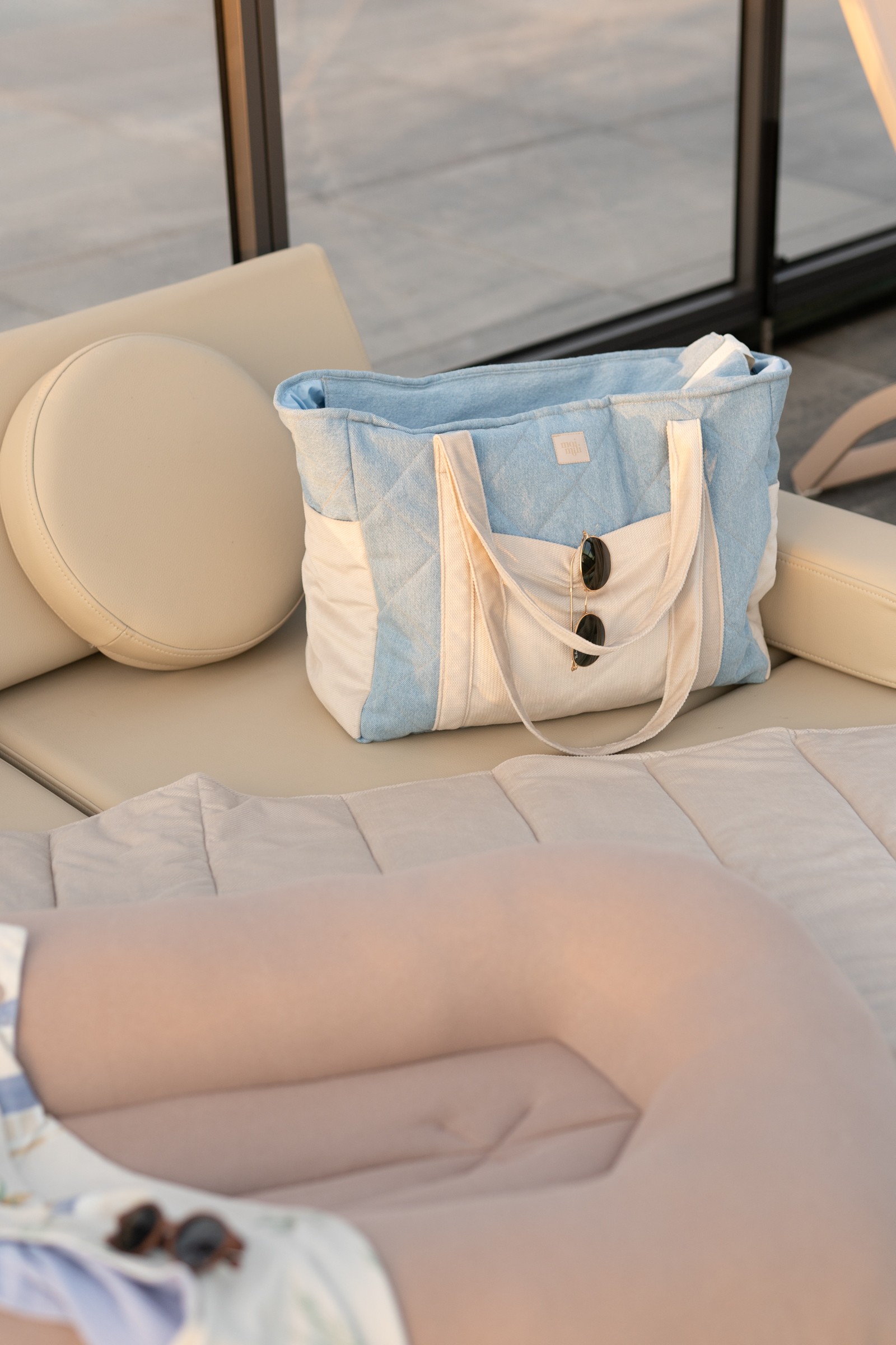 Mom / Weekend Bag - Denim Blue - Image 6