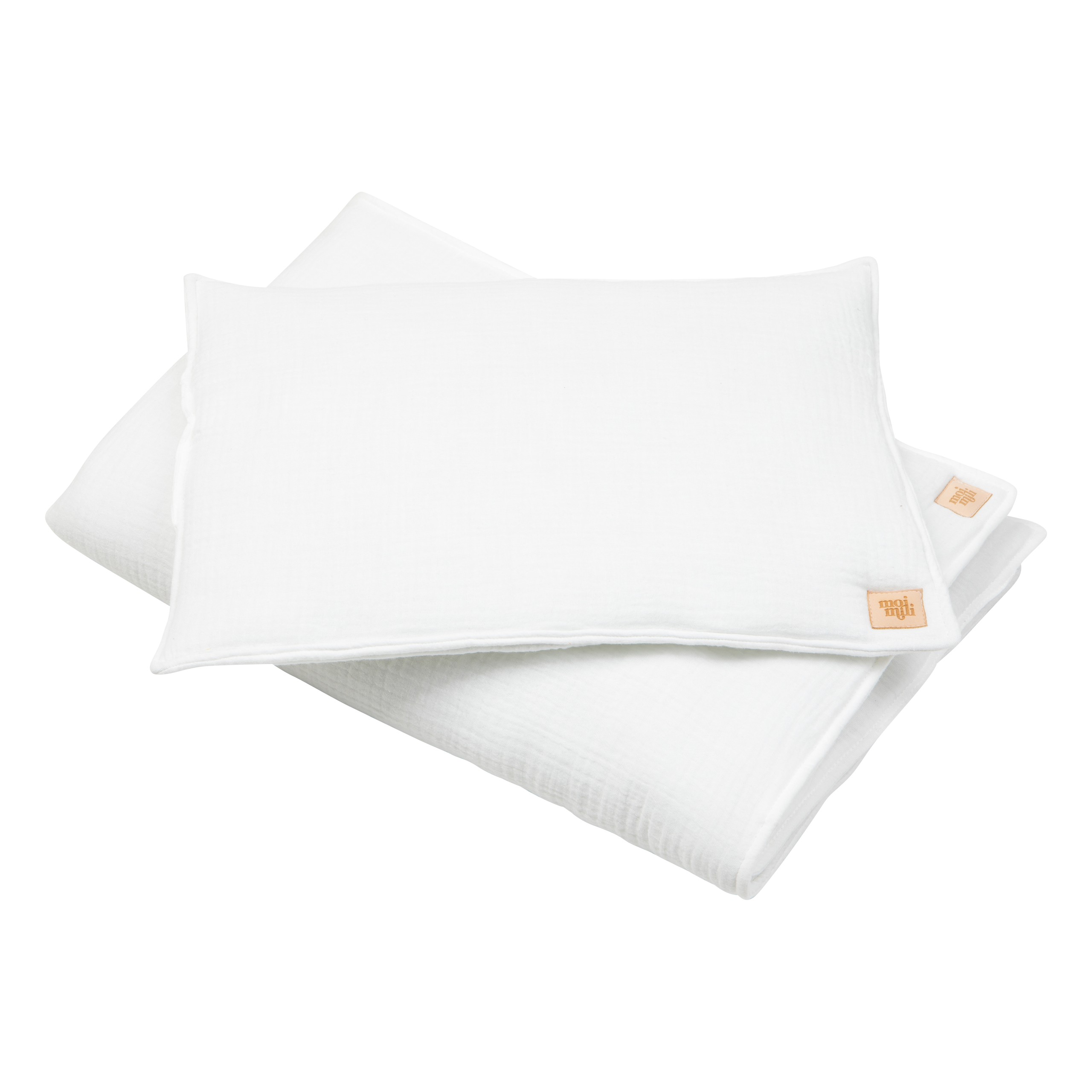 Muslin Baby Blanket and Pillow Set - Cream