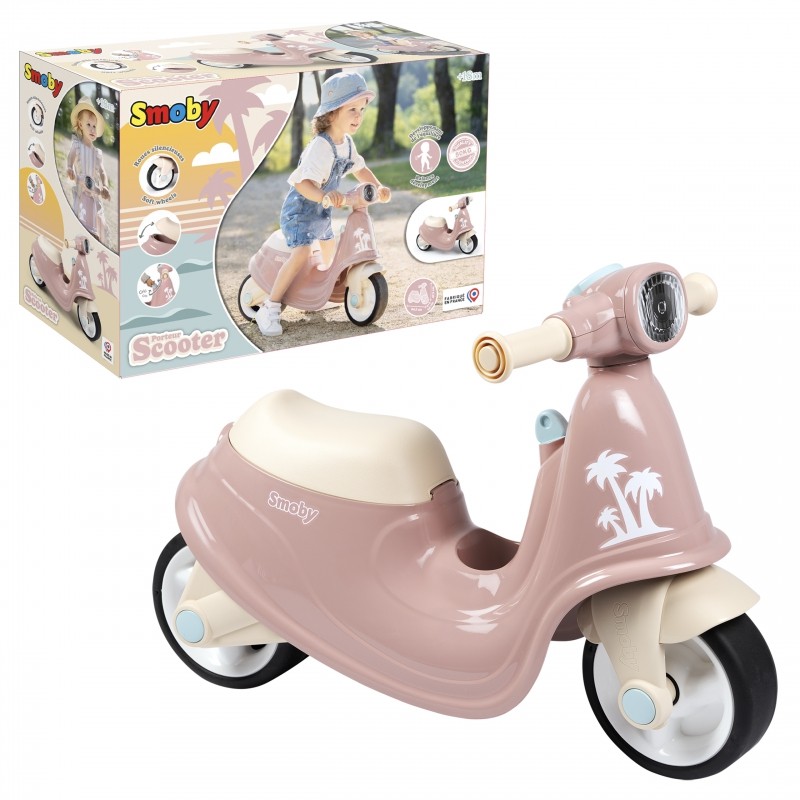 Retro Kick Scooter for Kids - Pink - Image 3