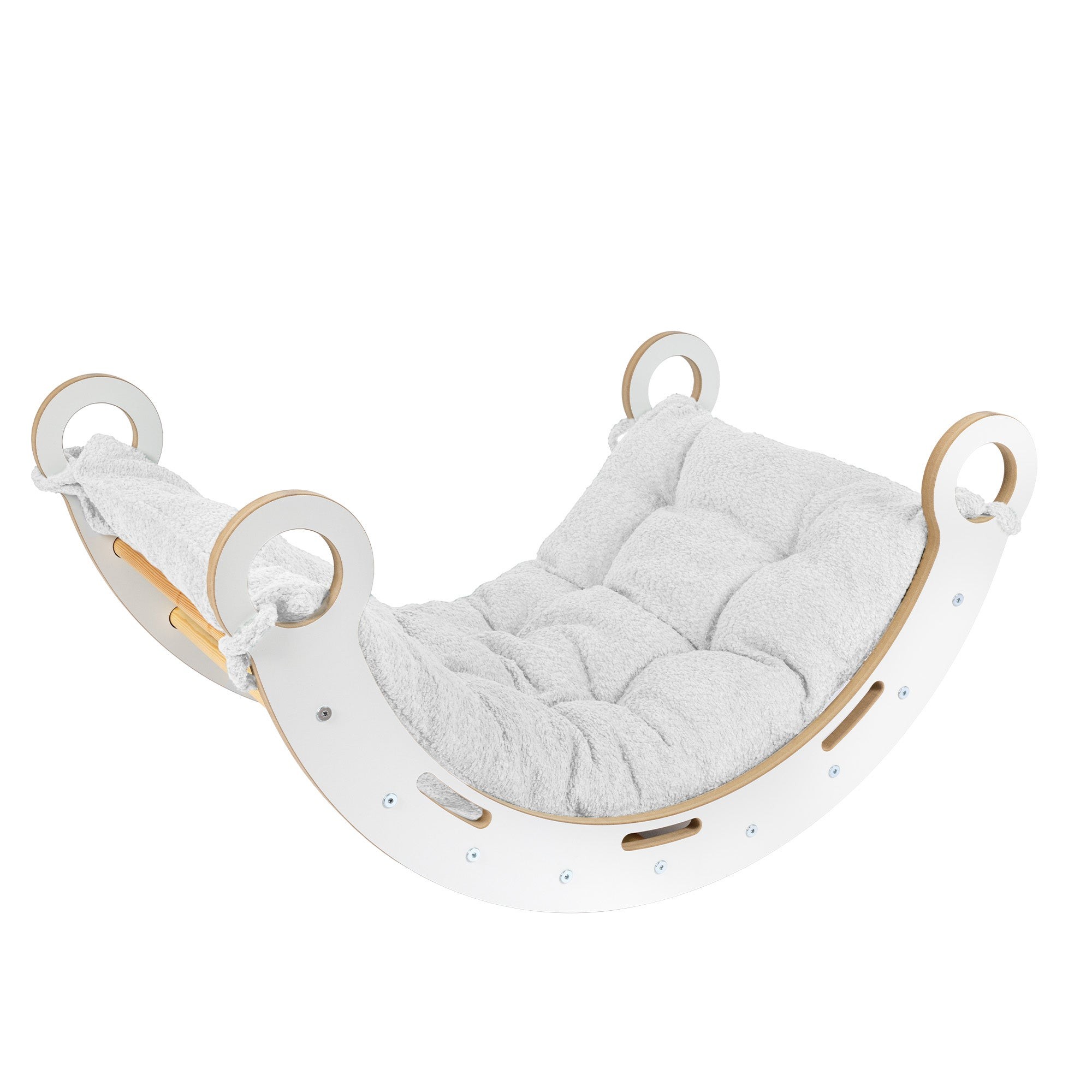 Snug Baby Swing - White Cushion