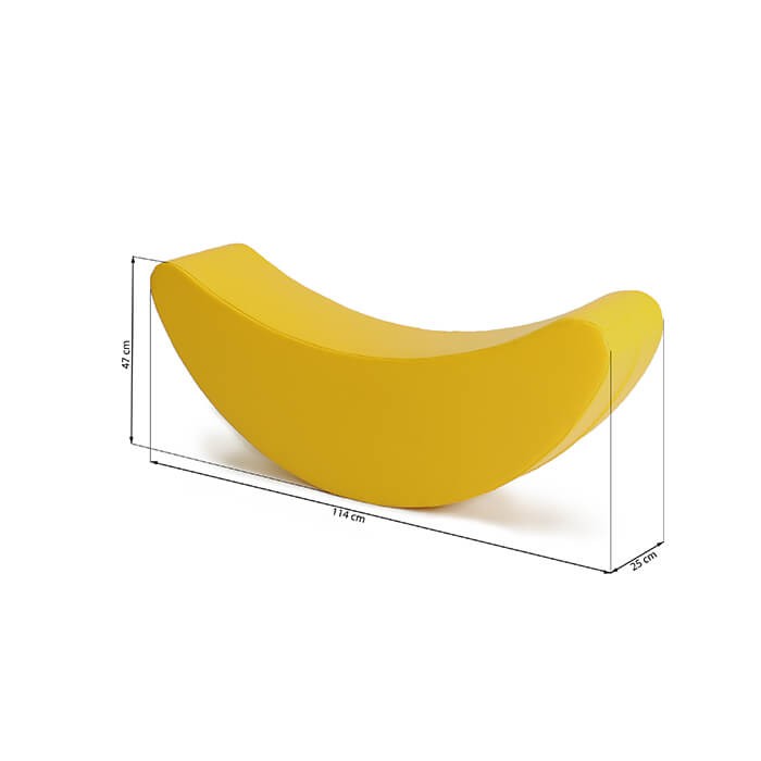 Soft Swing Toy - Yellow Banana - Image 4