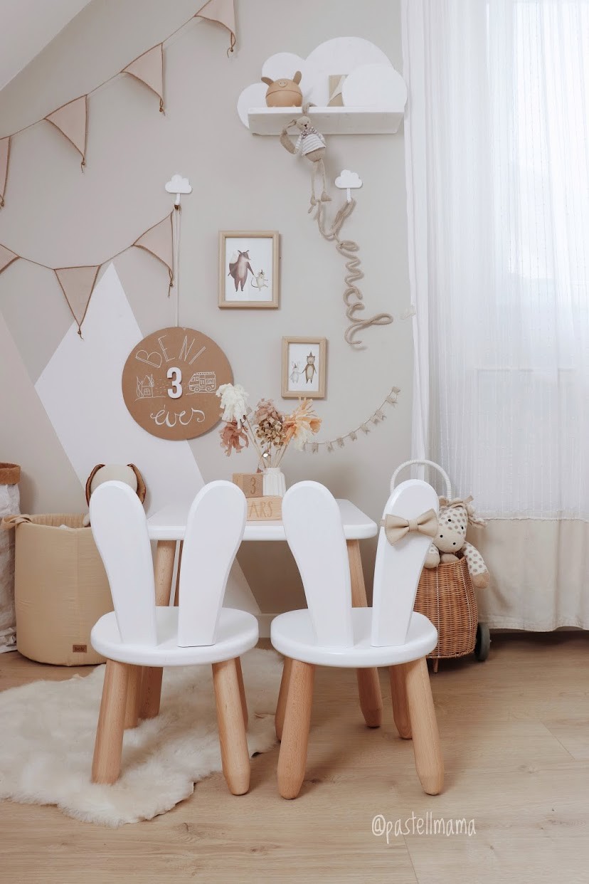 Laud ja 2 tooli komplekt - jänku - Pilt 5