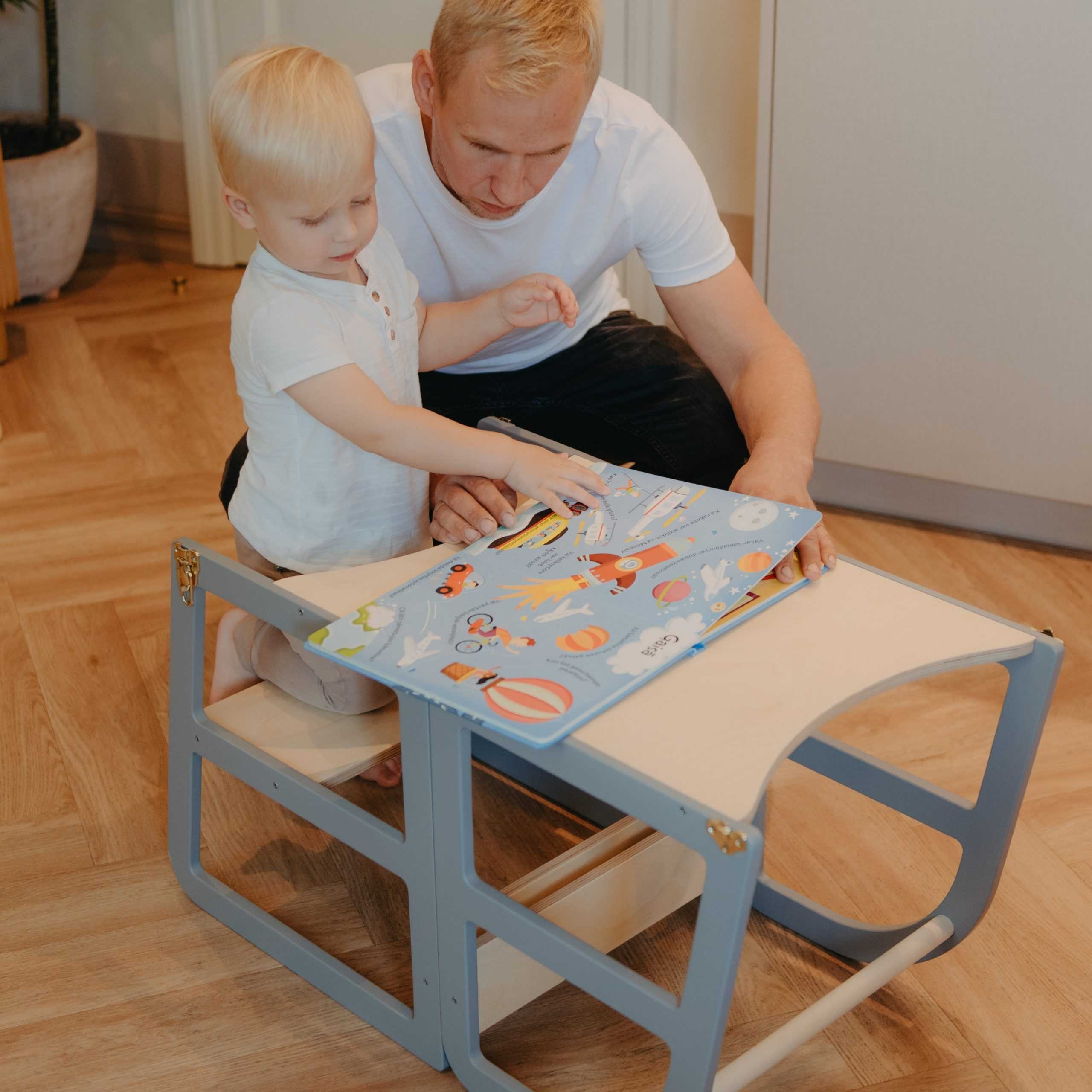 Muudetav õppetorn - Sleekstep ja söögitooli komplekt - Pilt 19