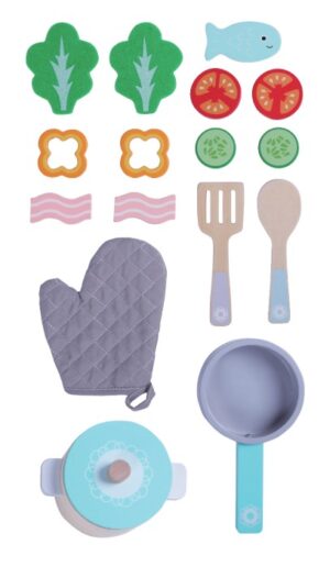 Puidust kokanduskomplekt
