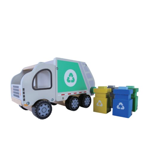 Puidust prügiauto
