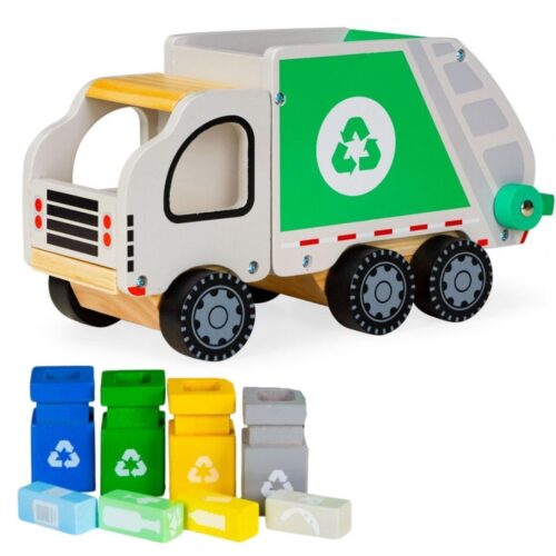Puidust prügiauto