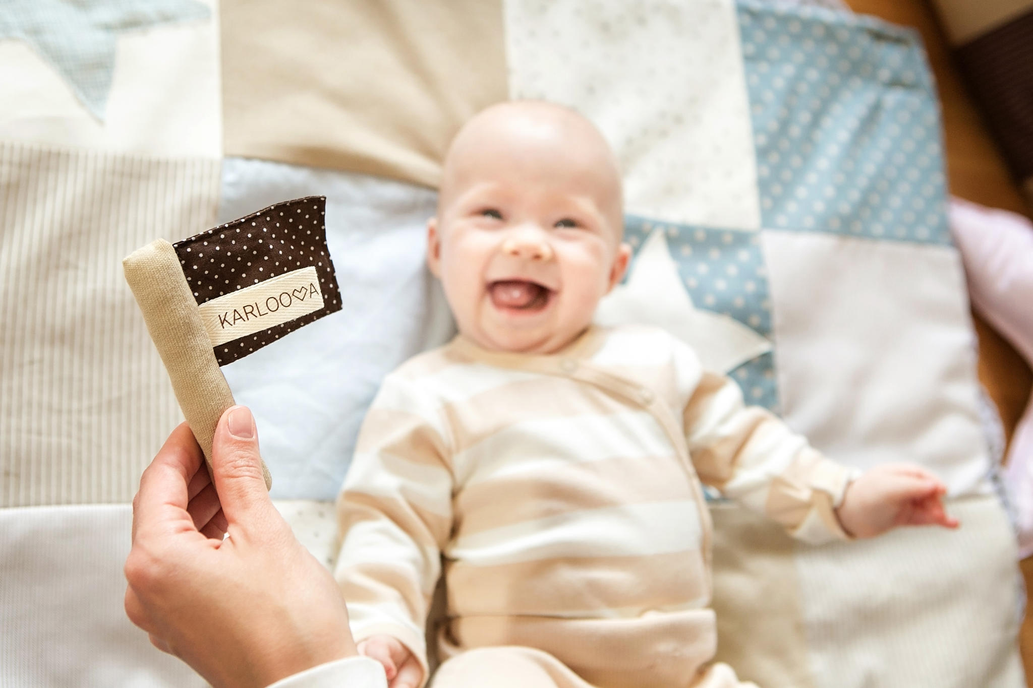 Beebi kinkekomplekt: kaisutekk ja lipp - Pilt 4