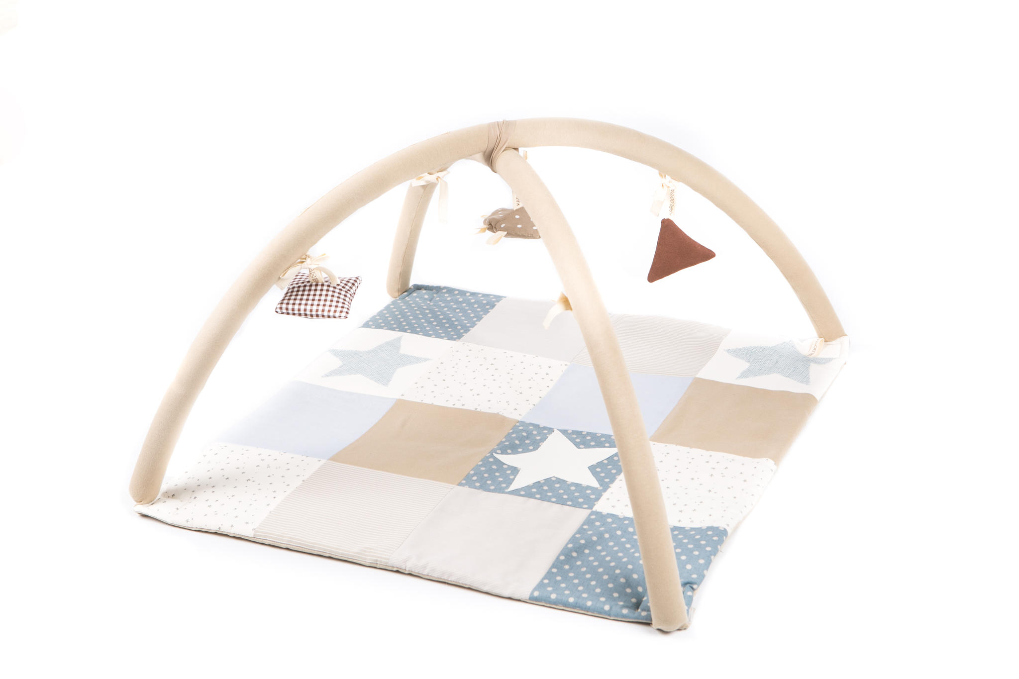Small Baby Activity Mat, 80x80 cm - Blue