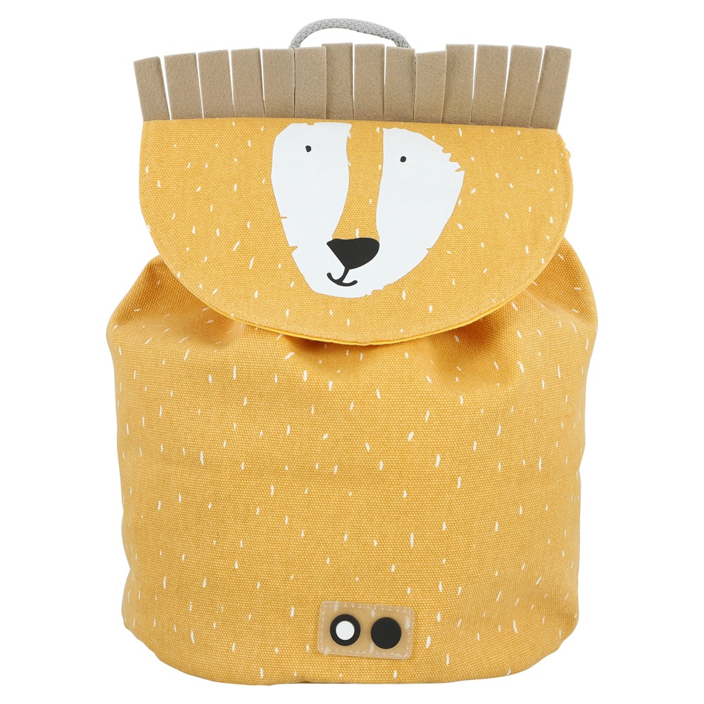 Small Backpack with Drawstring Closure - Mr. Lion - Image 4