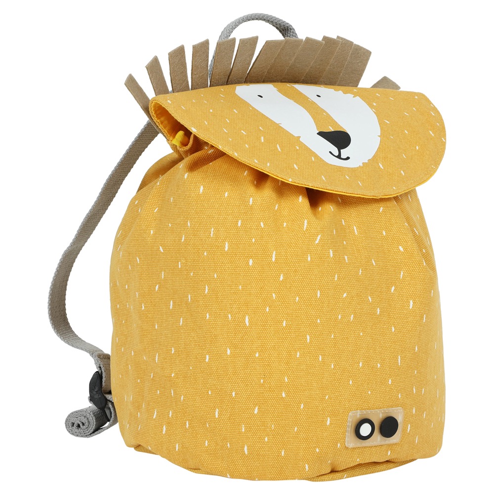 Small Backpack with Drawstring Closure - Mr. Lion - Image 2