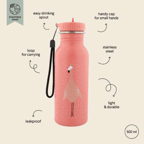 Roostevabast terasest pudel 500 ml - Proua Flamingo
