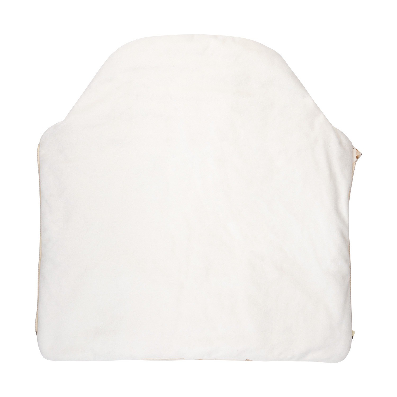 Baby Sleeping Bag and Blanket with Fringe – Beige/White, 0–6 Months - Image 7