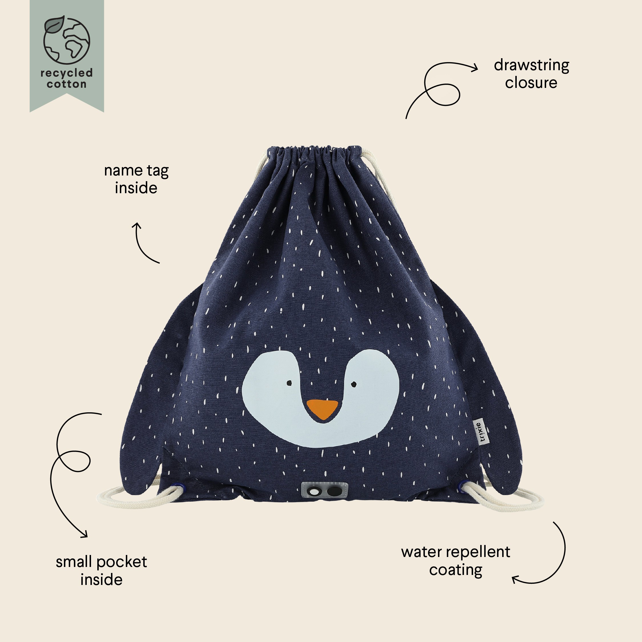 String Bag - Mr. Penguin - Image 3