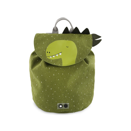 Small Backpack with Drawstring Closure - Mr. Dinosaur - Image 3