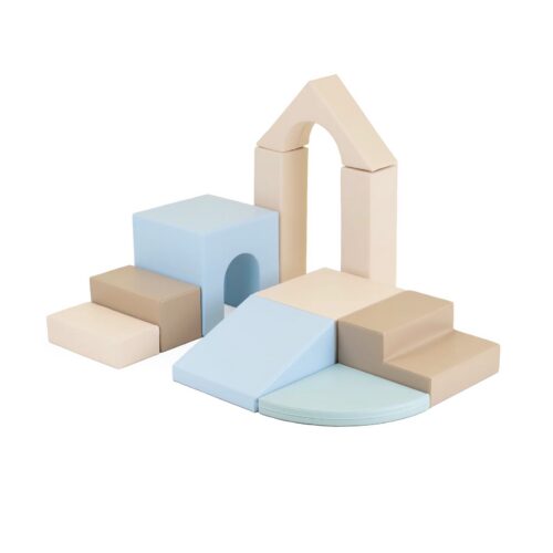 Multifunktsionaalne pehme mängukomplekt beebile – Earth Pastel