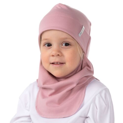 Roosa kahekihiline puuvillane balaklava