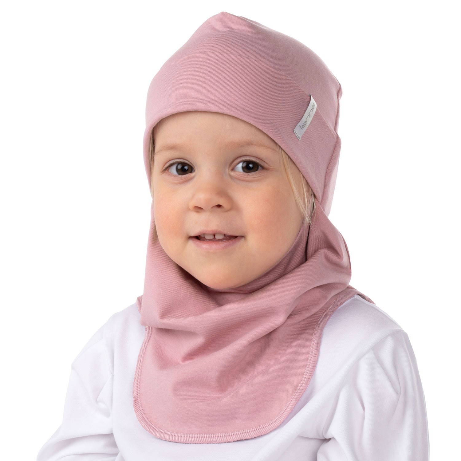 Roosa kahekihiline puuvillane balaklava