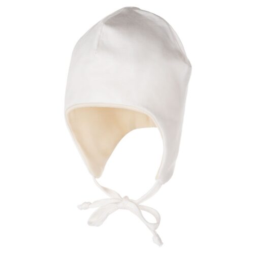 Baby Hat with White Merino Lining