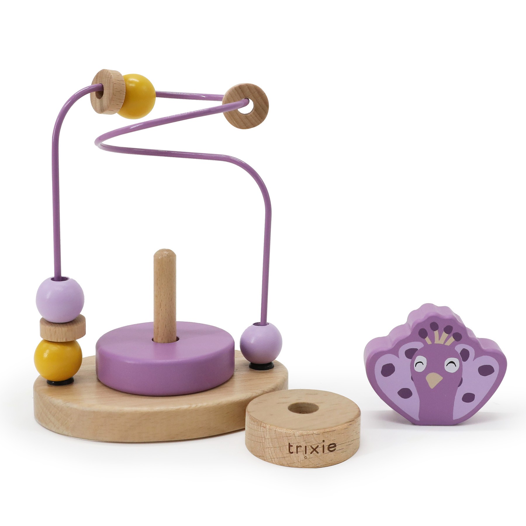 Wooden Bead Maze - Mrs. Peacock - Image 2